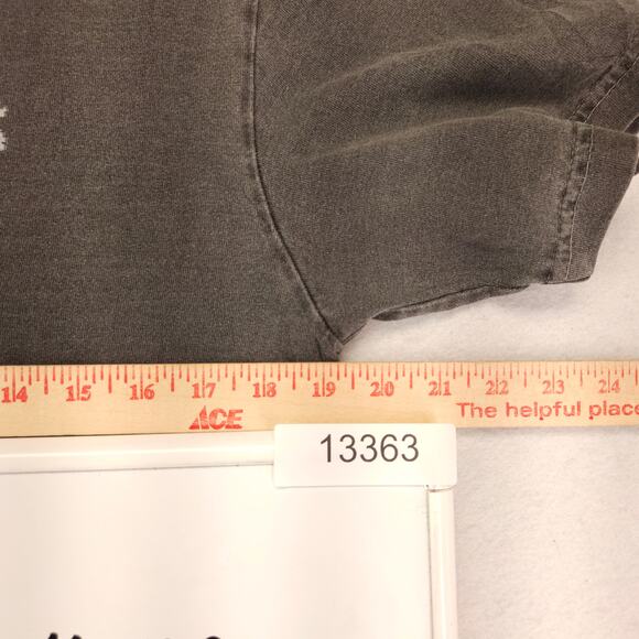 Righteous Trust Jesus Short Sleeve Graphic Crew Neck T Shirt Mens Size S Gray - Picture 6 of 9